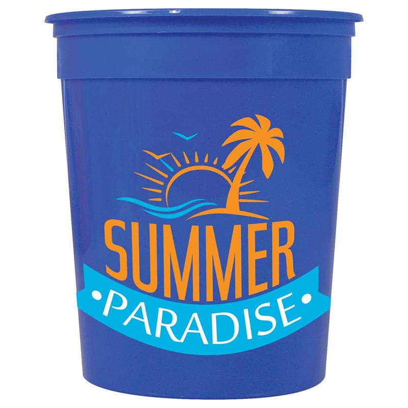 Casino Solid 32oz Stadium Cup