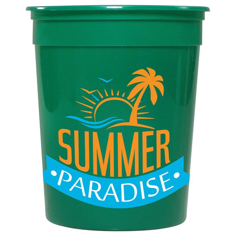 Casino Solid 32oz Stadium Cup
