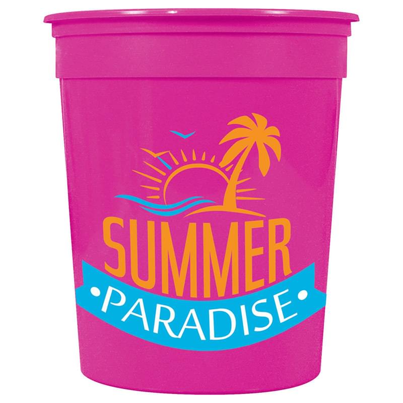 Casino Solid 32oz Stadium Cup