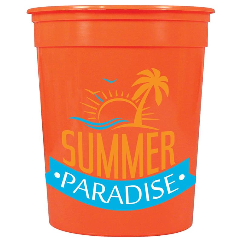 Casino Solid 32oz Stadium Cup