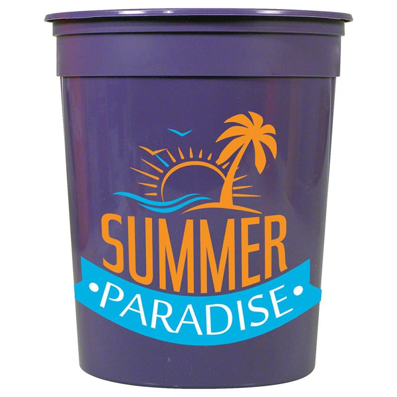 Casino Solid 32oz Stadium Cup