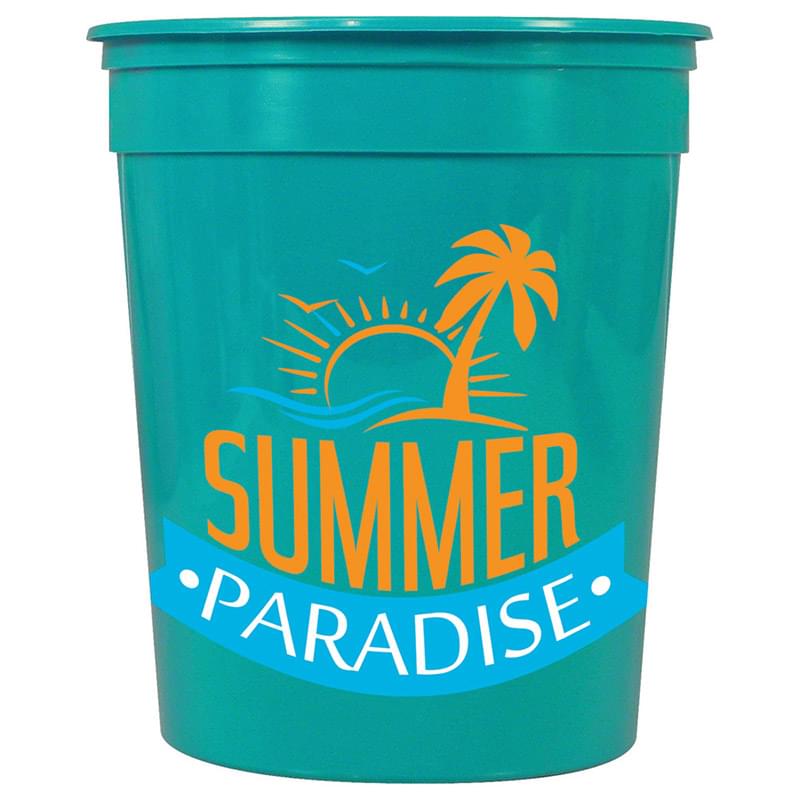 Casino Solid 32oz Stadium Cup