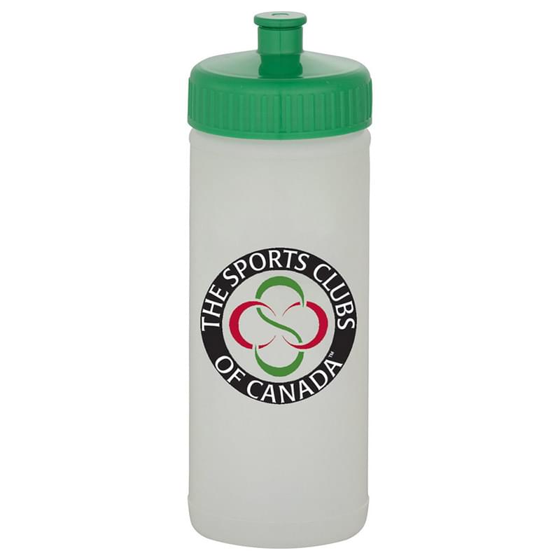 16-oz. Sports Bottle - Natural/White