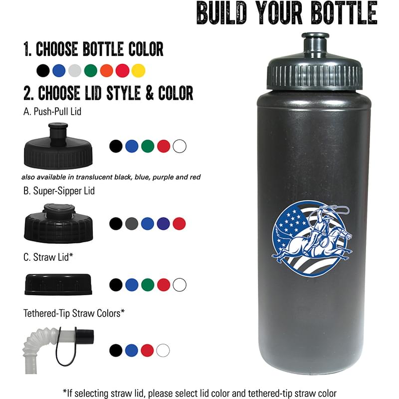 Classic Squeeze 32oz Sports Bottle