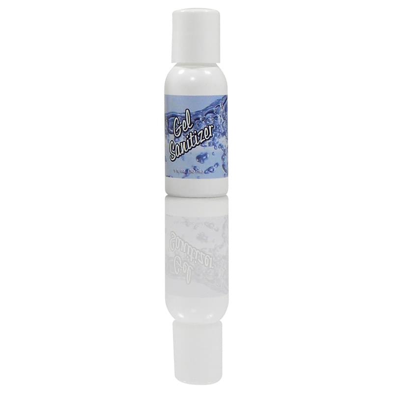 1-oz. Gel Sanitizer - White Bottle