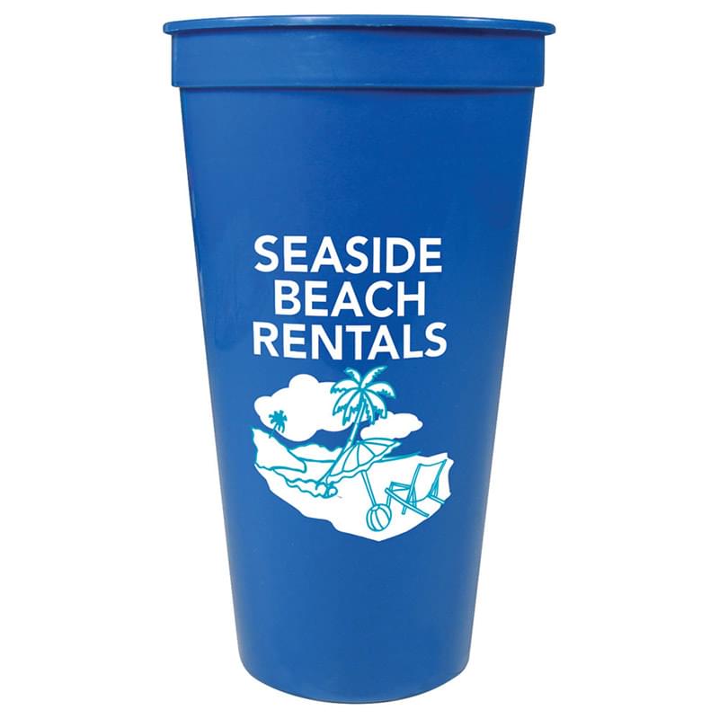 Solid 24oz Stadium Cup