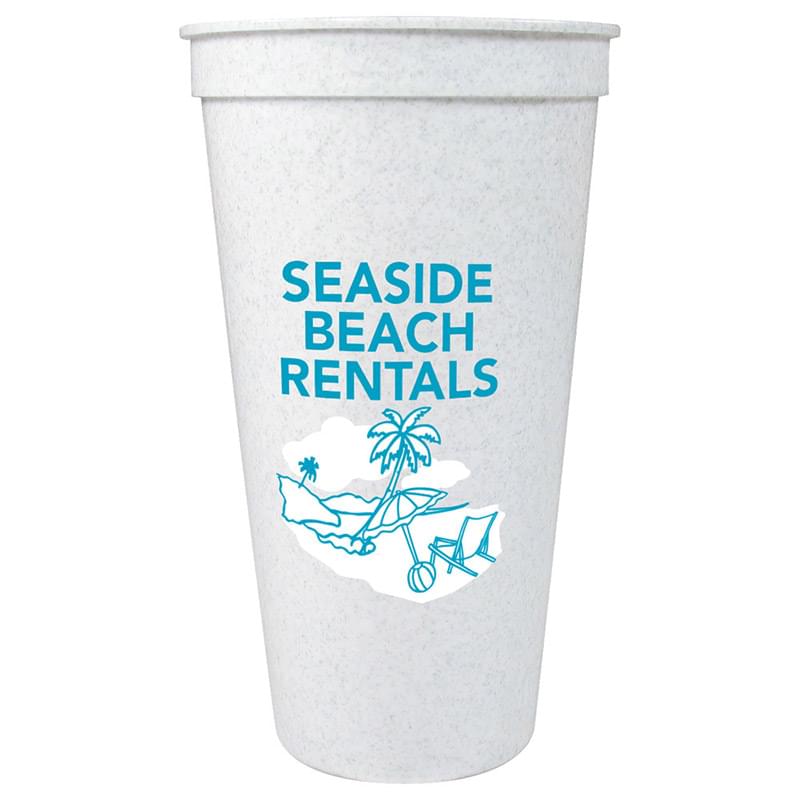 Solid 24oz Stadium Cup