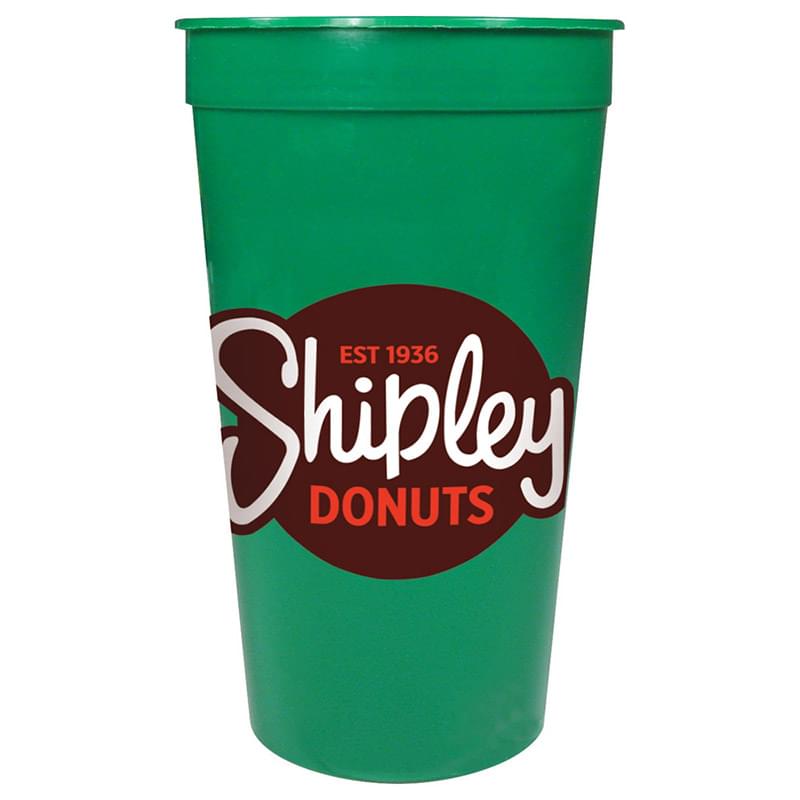 Solid 32oz Stadium Cup