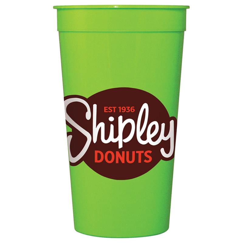 Solid 32oz Stadium Cup
