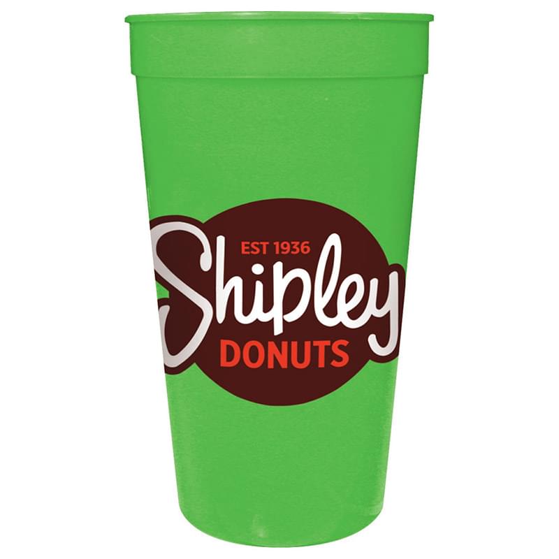 Solid 32oz Stadium Cup