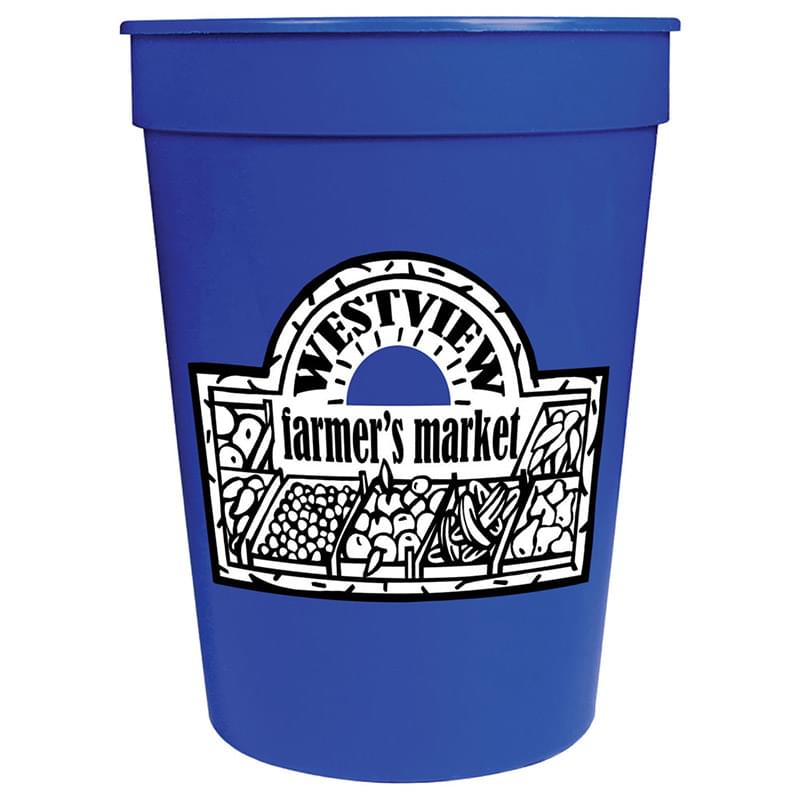 Solid 12oz Stadium Cup