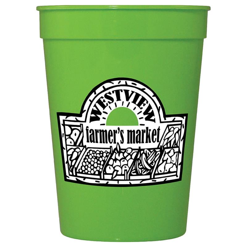 Solid 12oz Stadium Cup