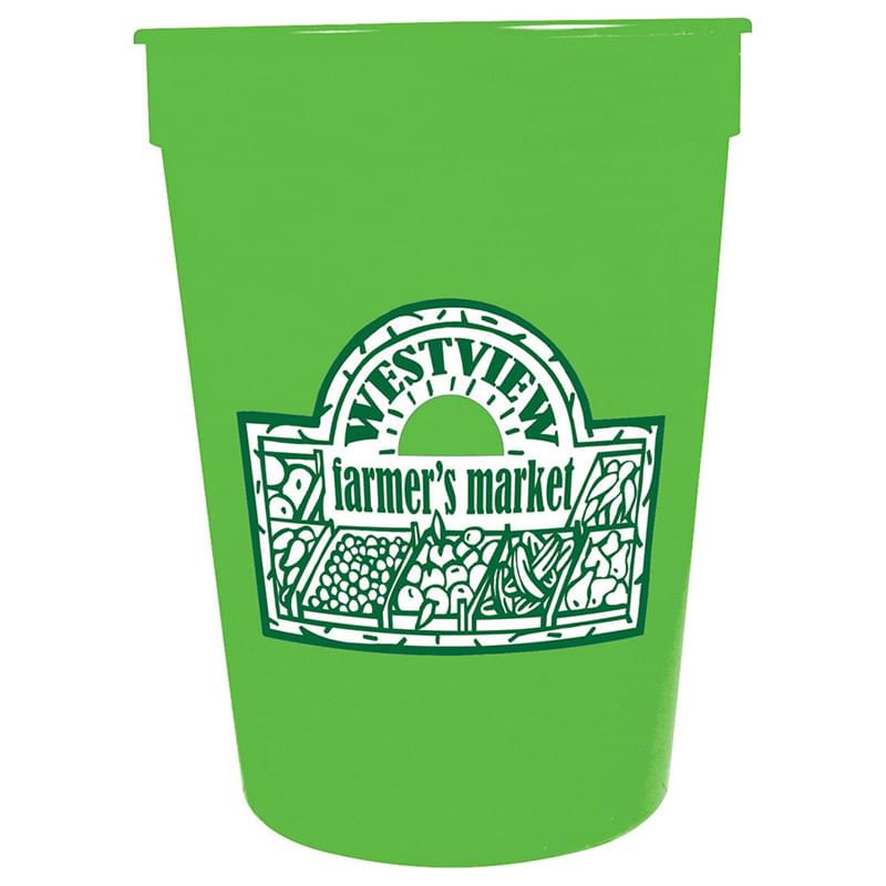 Solid 12oz Stadium Cup