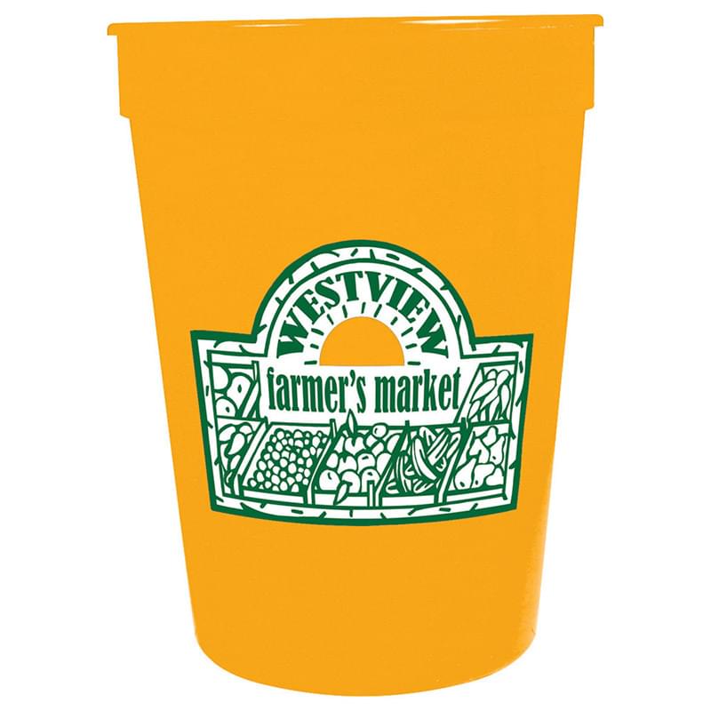 Solid 12oz Stadium Cup
