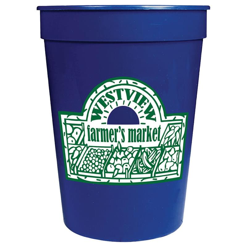 Solid 12oz Stadium Cup