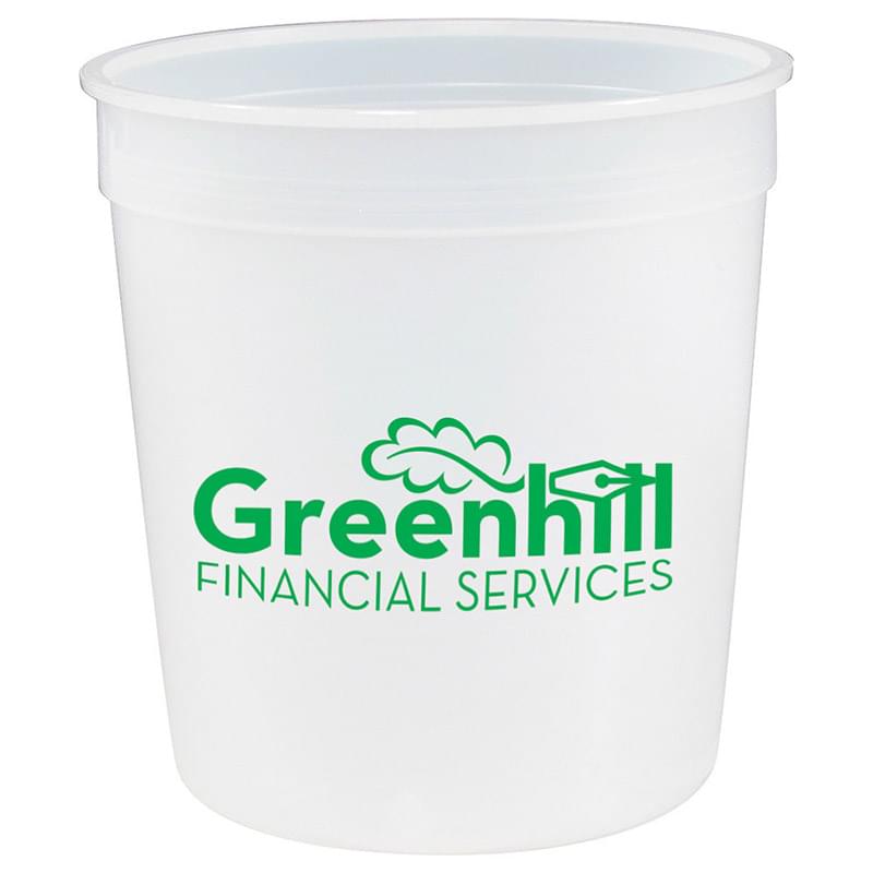 Solid 8oz Stadium Cup