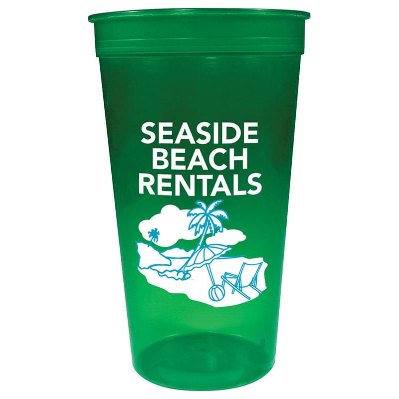 Jewel Translucent 32oz Stadium Cup