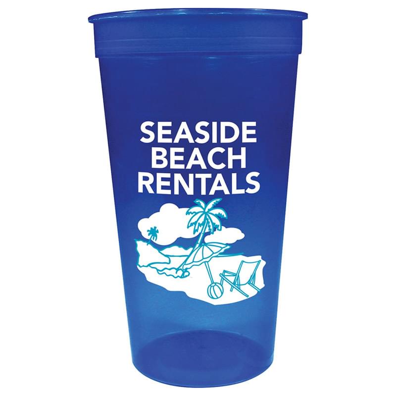 Jewel Translucent 32oz Stadium Cup