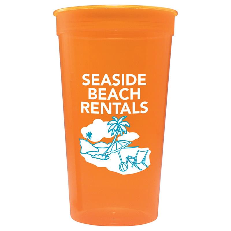 Jewel Translucent 32oz Stadium Cup