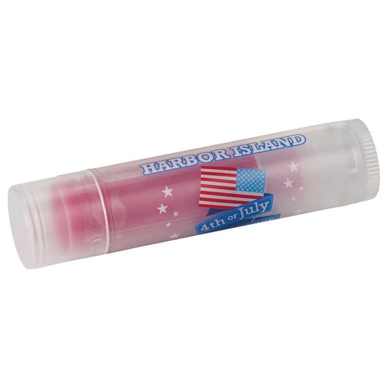 Non-SPF Clear Tube Colorful Lip Balm
