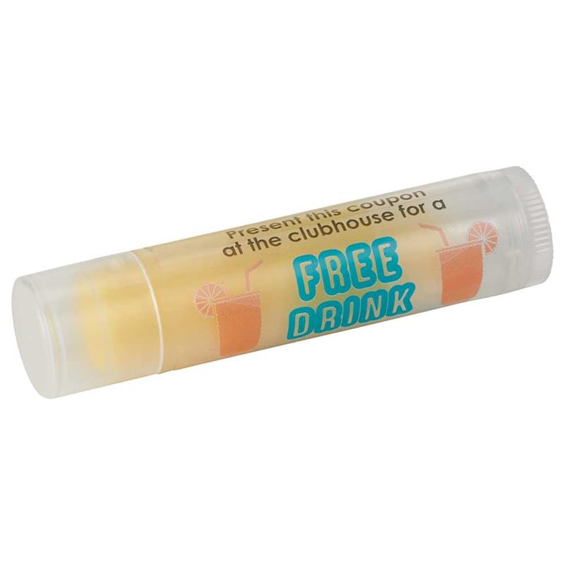 Non-SPF Clear Tube Colorful Lip Balm