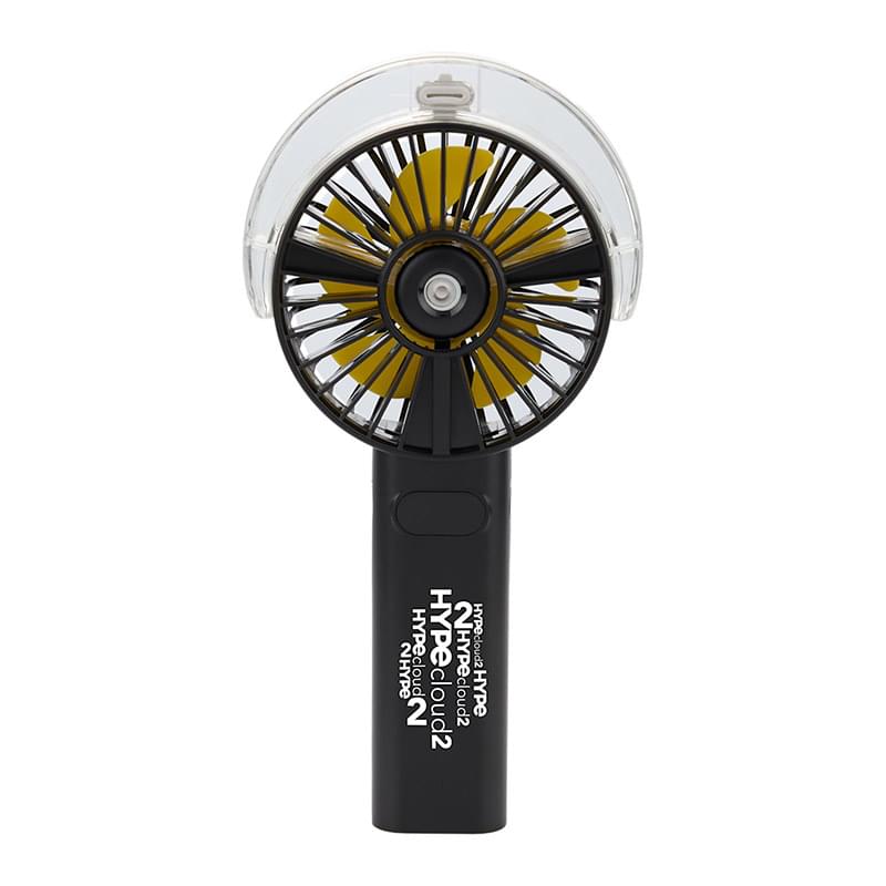 Rechargeable Portable LED Fan with Water Mist