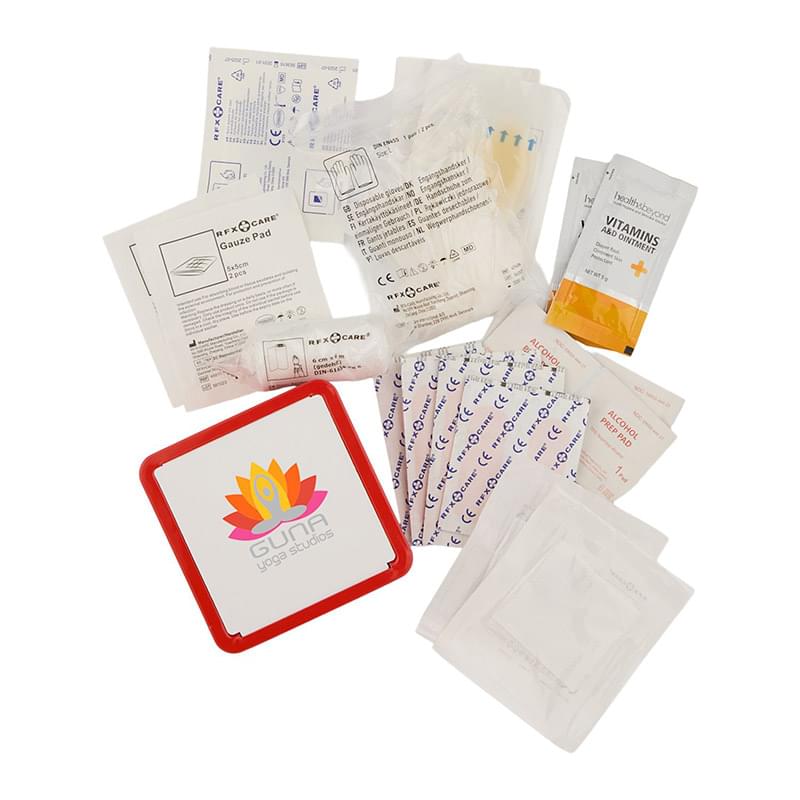 30-Piece First Aid Kit with Tin Case
