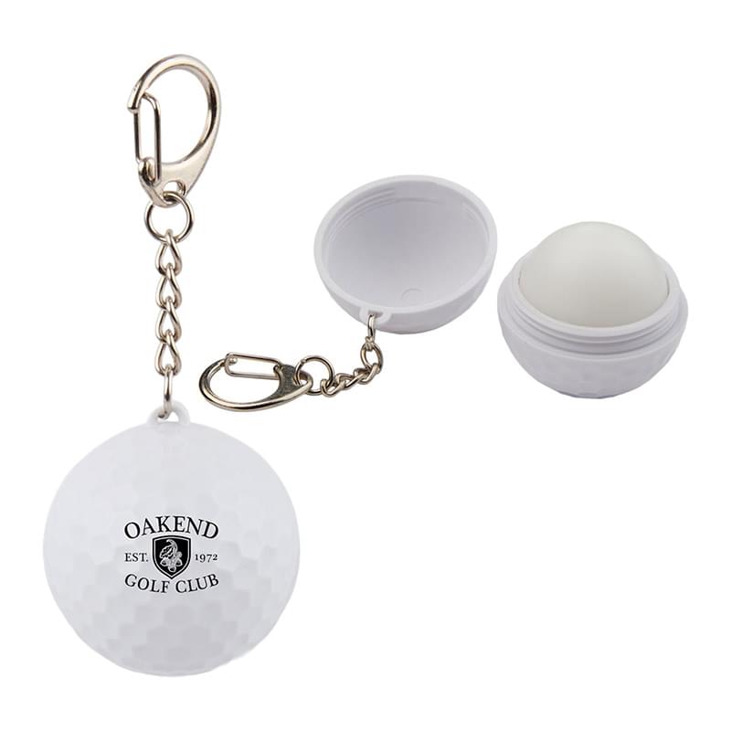 Golf SPF 15 Lip Balm Keychain