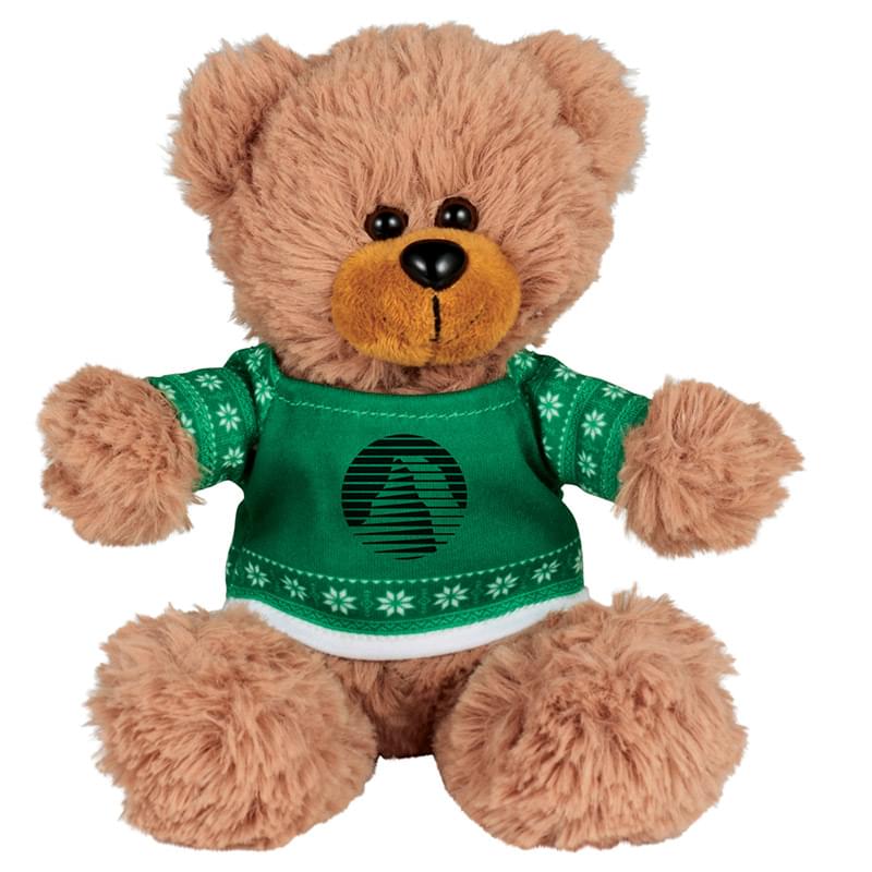 Ugly Sweater 6" Sitting Bear