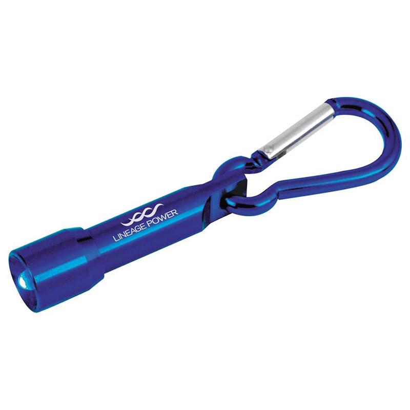 Metal Light with Carabiner
