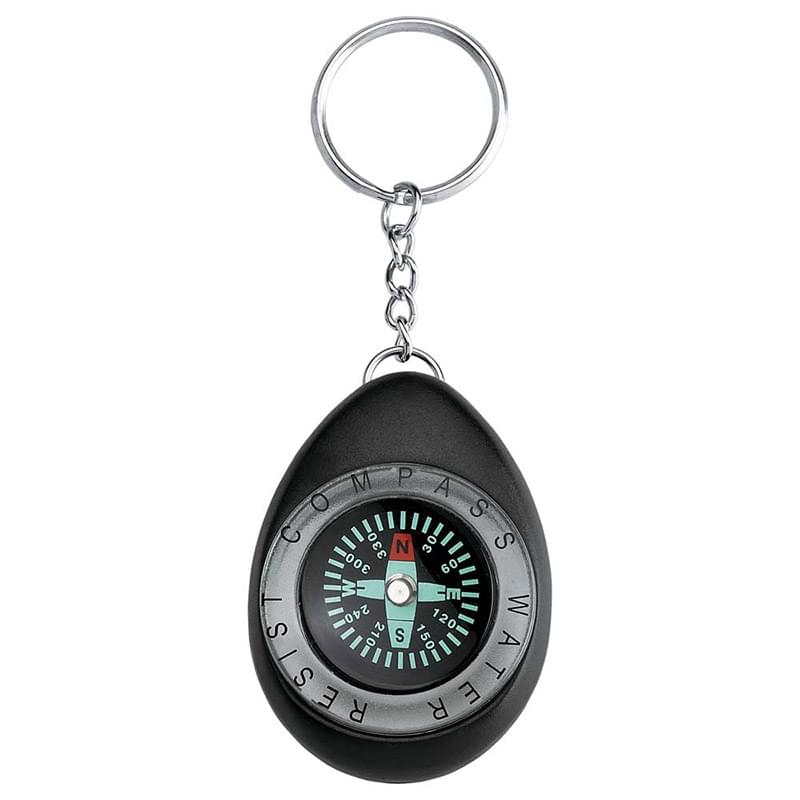 Oval Compass / Key Ring