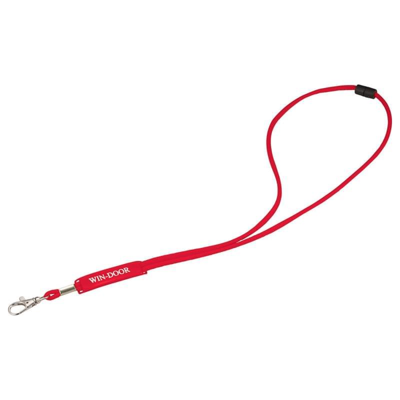 Cord Lanyard with PVC Patch