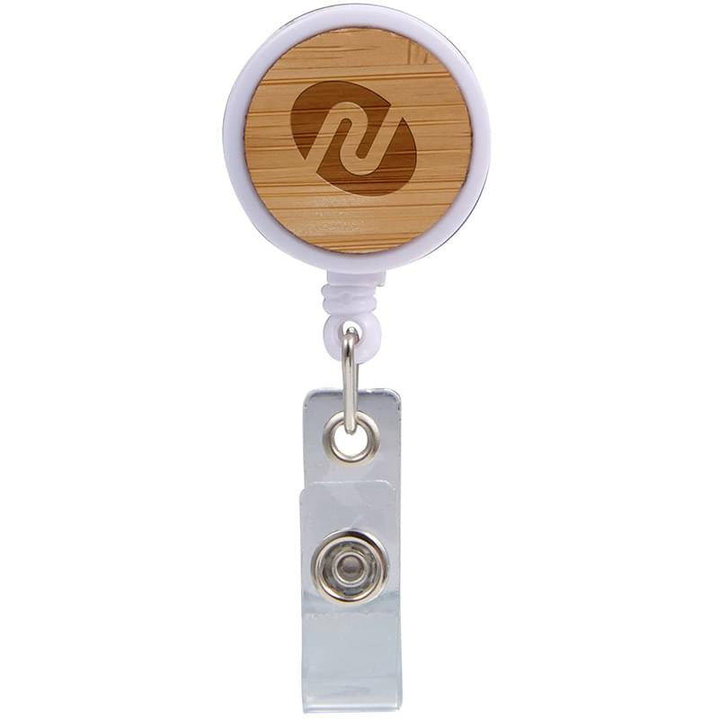 Bamboo Badge Holder