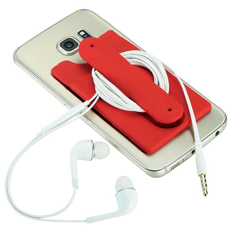 Silicone Phone Wallet with Stand