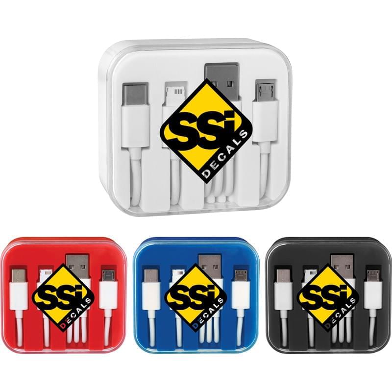Tril 3-in-1 Charging Cable in Case