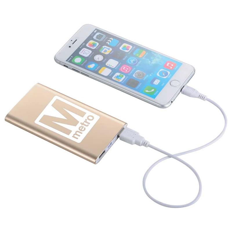 Sleek Aluminum 4000 mAh Power Bank