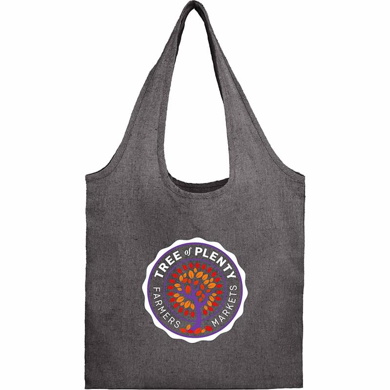 Recycled 5oz Cotton Twill Shopper Tote