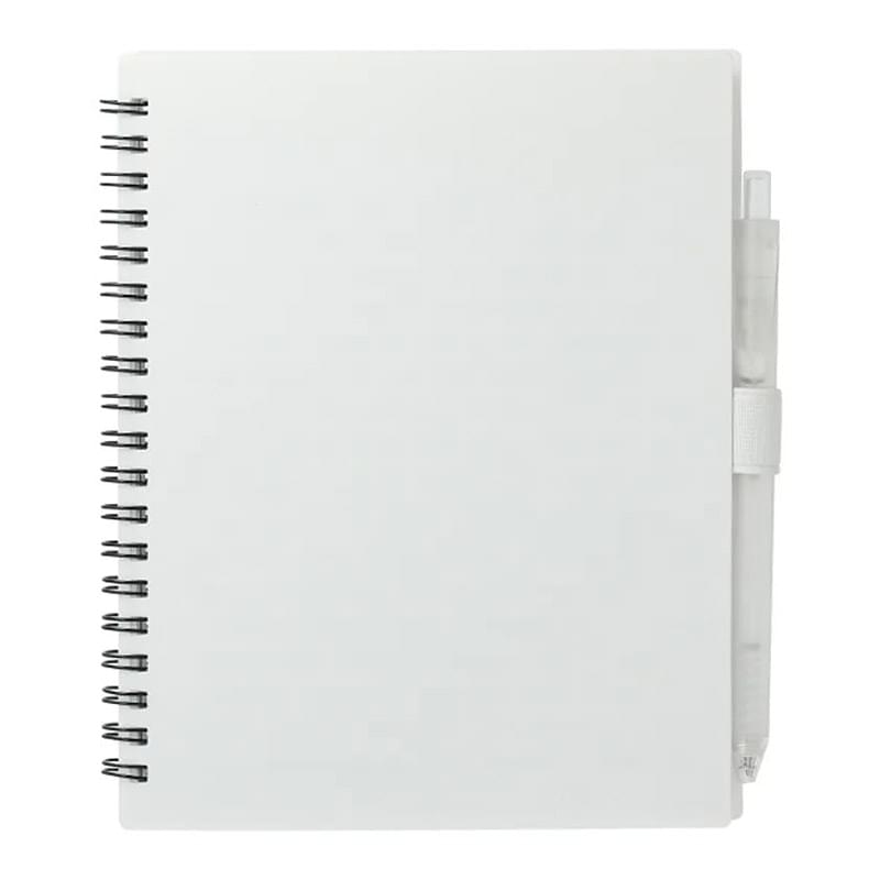 5.5" x  7" FSC Recycled Spiral Notebook w/ RPET Pe