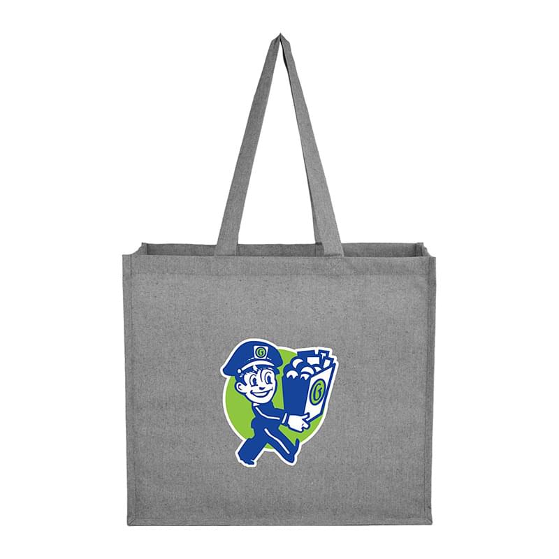 Laminated Cotton Shopper Tote