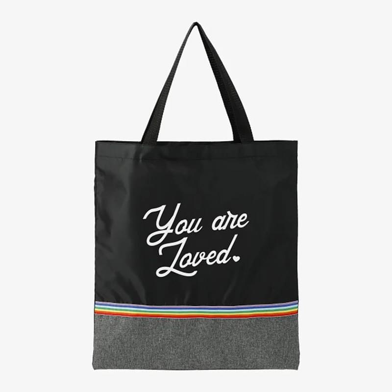 Rainbow RPET Convention Tote