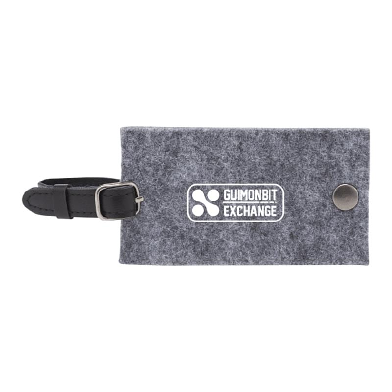 The Goods Recycled Felt Luggage Tag