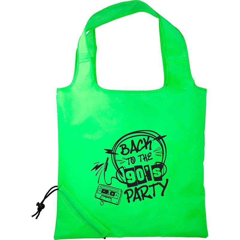 Neon Bungalow Foldaway Tote