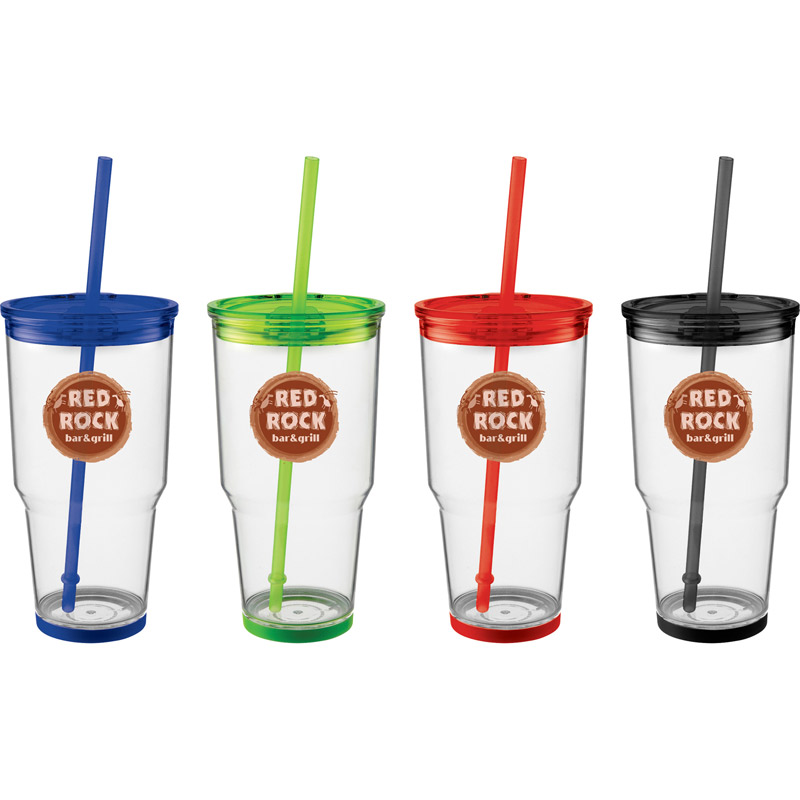 Biggie 24-oz. Tumbler with Straw