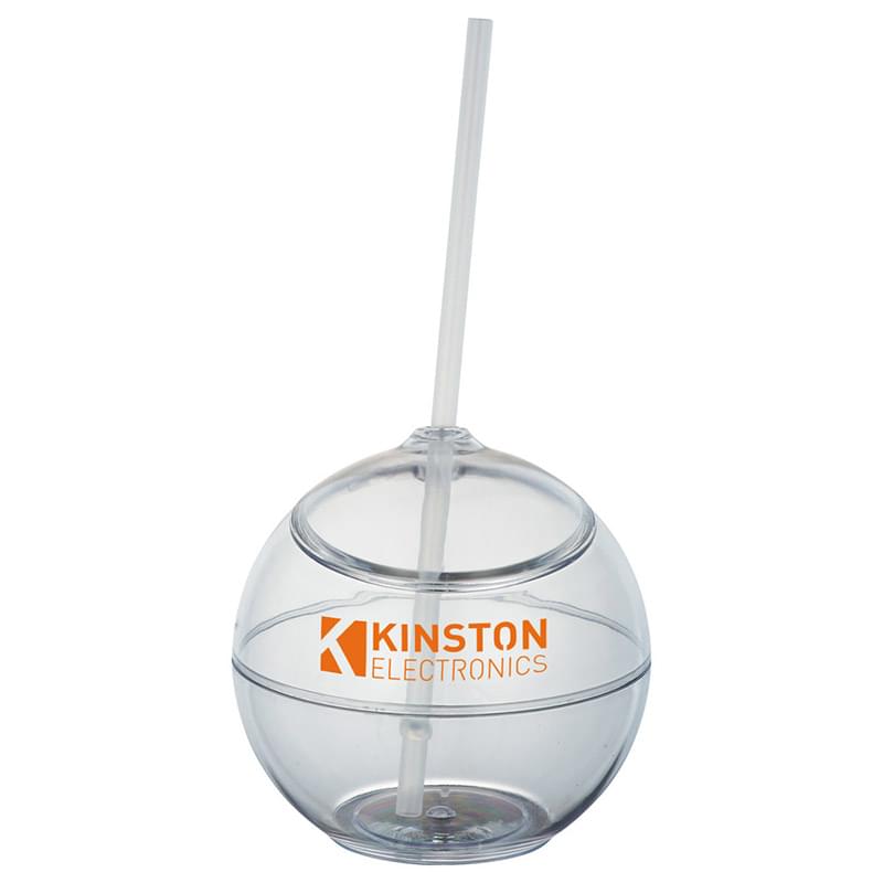 Fiesta 20-oz. Ball with Straw