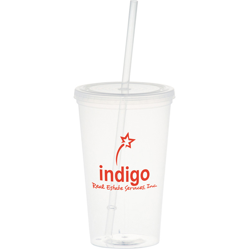 Glacier 20-oz. Tumbler with Straw