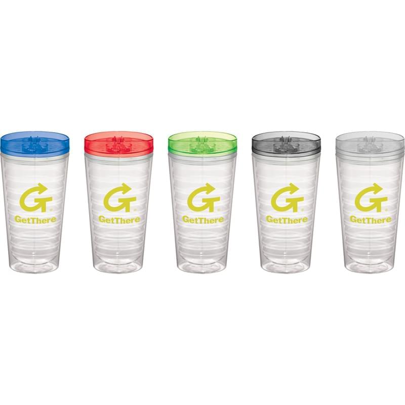 Bayside 16-oz. Double Wall Tumbler w/Lid