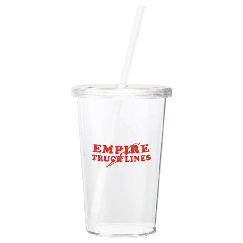 Sizzle 16-oz. Tumbler with Straw