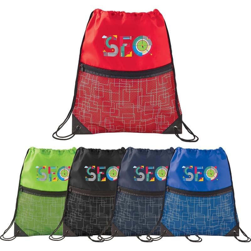 Tech Print Mesh Drawstring Sportspack