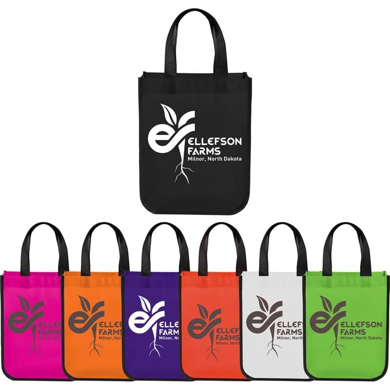 Small Laminated Shopper Tote