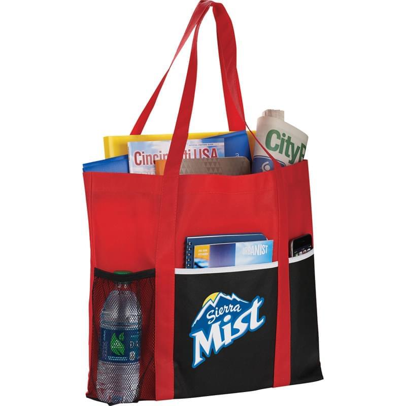 Non-Woven Multi-Pocket Tote